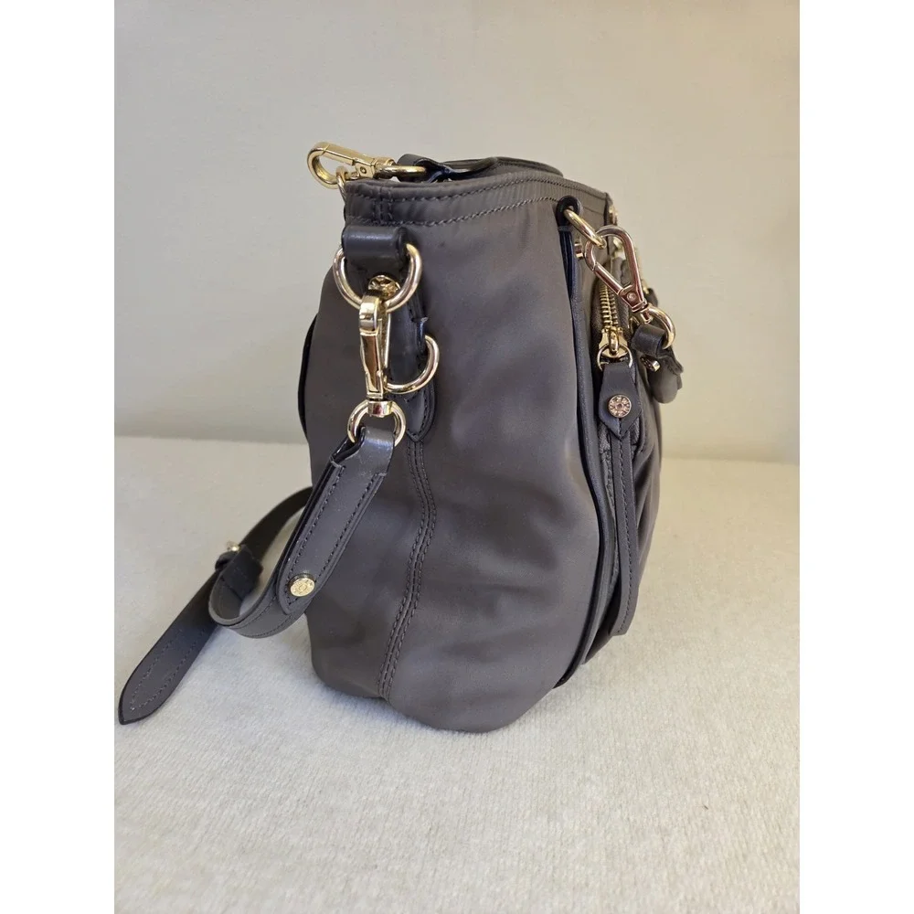 MZ Wallace Taupe Small Nikki Bedford Satchel Tote‎ Hand Bag